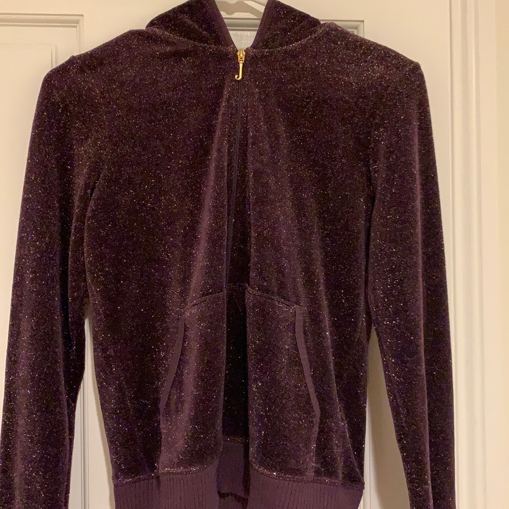 Juicy couture Valore jacket in purple size medium